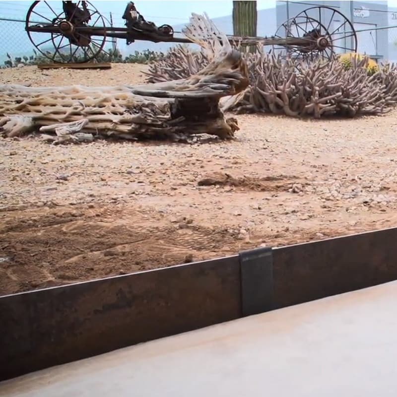 Industrial Style Flexible Garden Edging Services