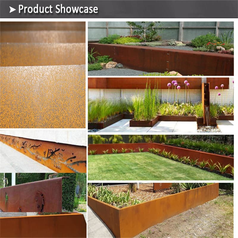 Modern Corten Steel Garden Gate Services