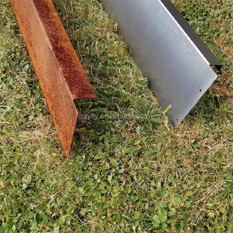 Modern Weathered Steel Edging Factory