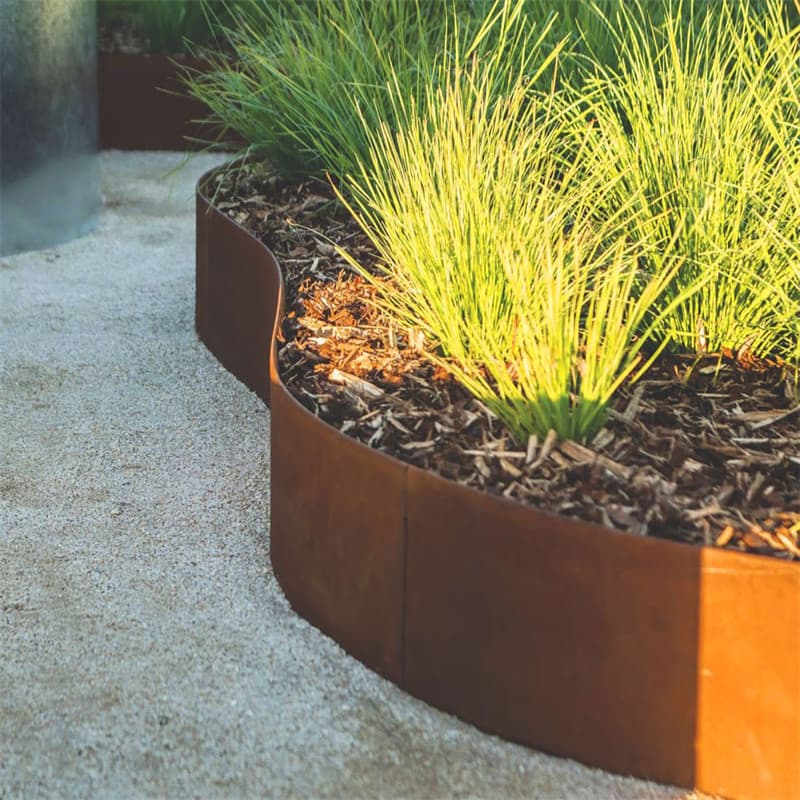 Industrial Style Flexible Garden Edging Services