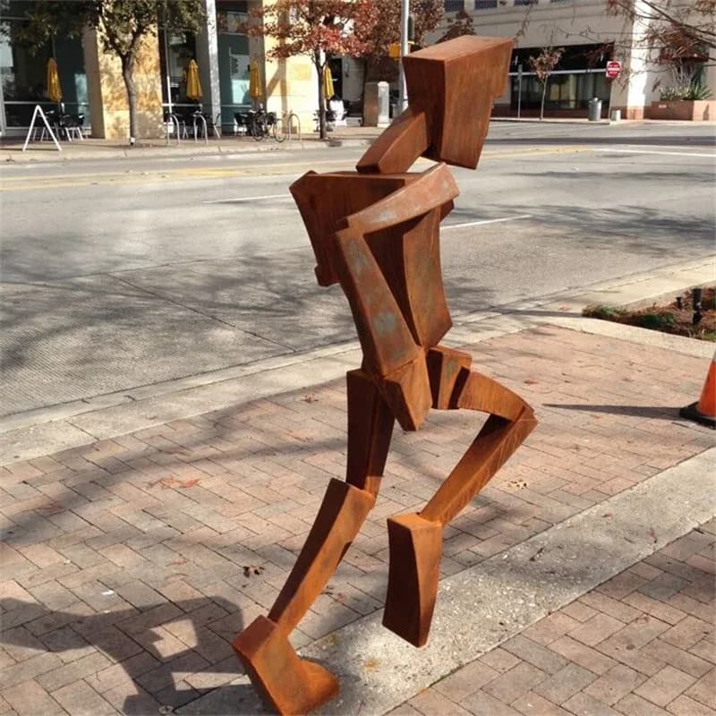 Chinese Style Rustic Metal Yard Art Manufacturer