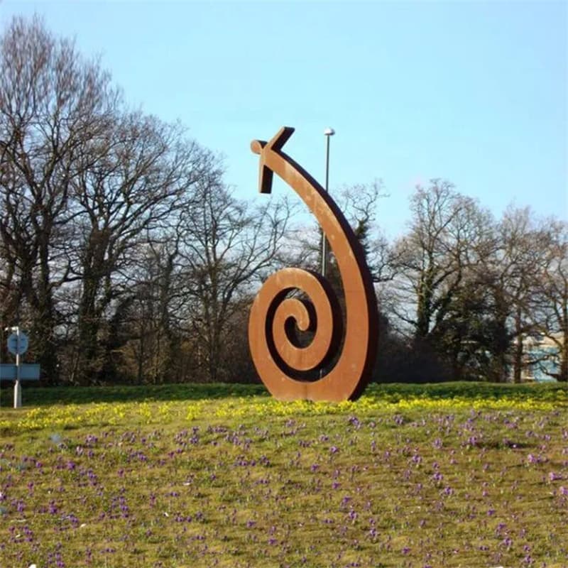 Environmentally Friendly Rusty Garden Ornaments Factory