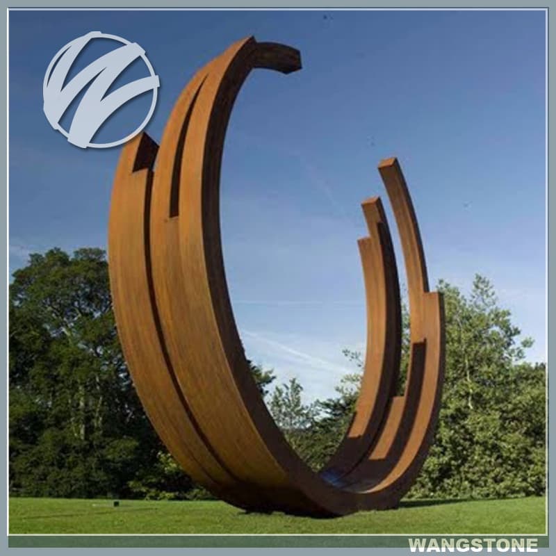 Industrial Style Rusty Metal Yard Art Services