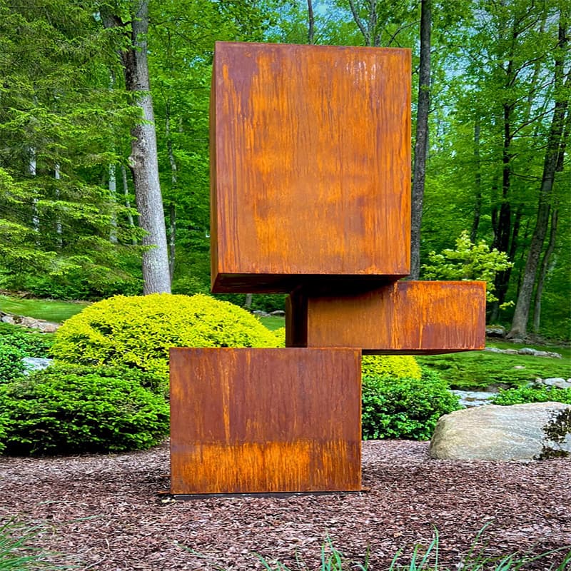 Industrial Style Rusty Metal Yard Art Services