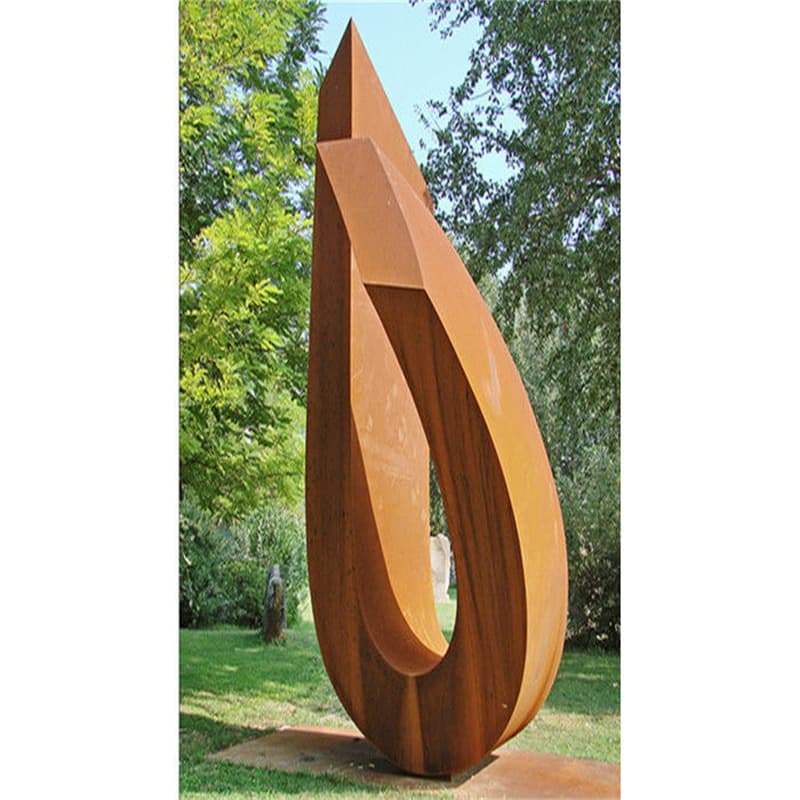 Environmentally Friendly Rusty Garden Ornaments Factory