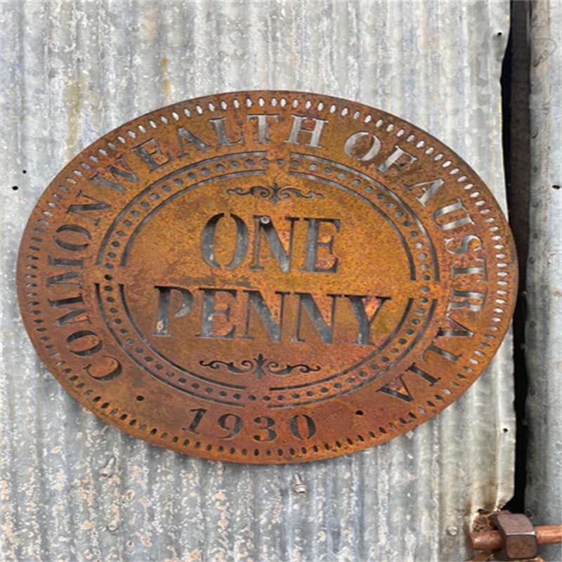 Chinese Style Rustic Metal Yard Art Manufacturer