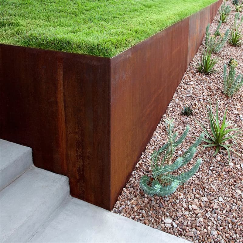 Customized Garden Metal Edging Ideas