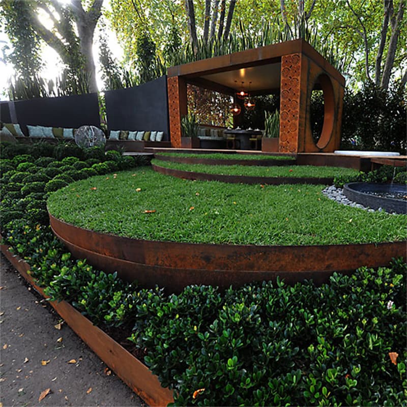 Modern Patio Edging Design