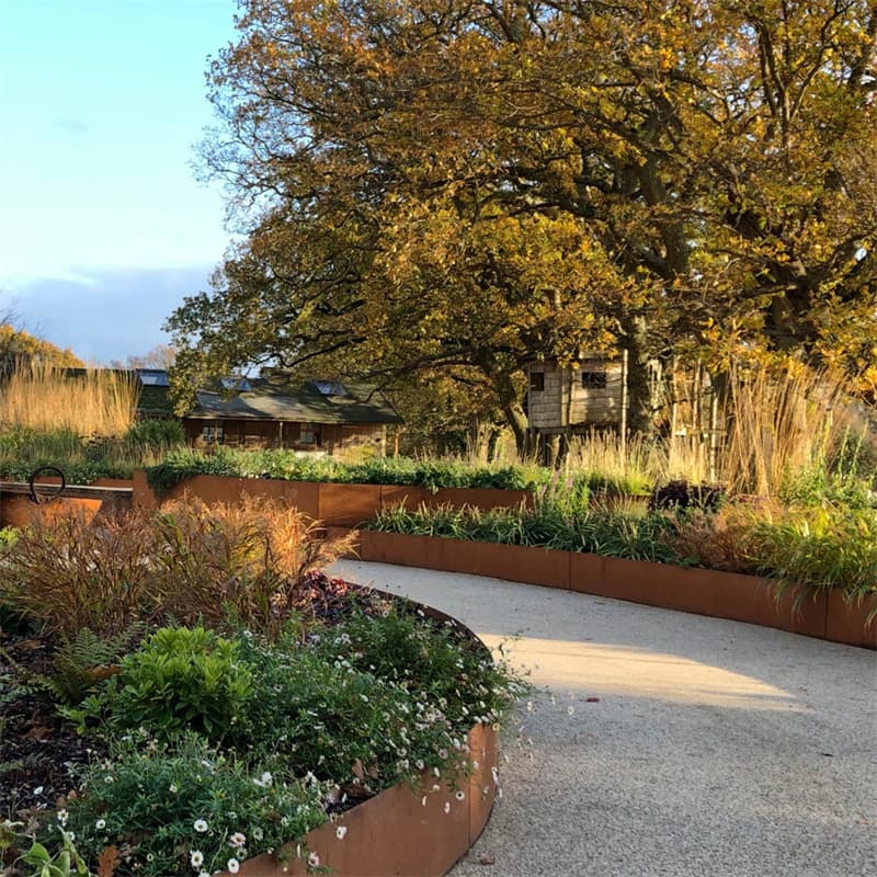 Customized Steel Garden Edging Ideas