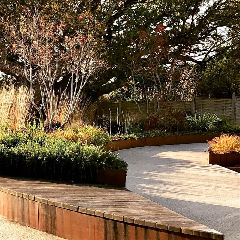 Customized Steel Garden Edging Ideas