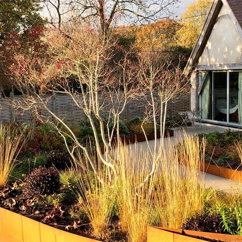 Customized Steel Garden Edging Ideas