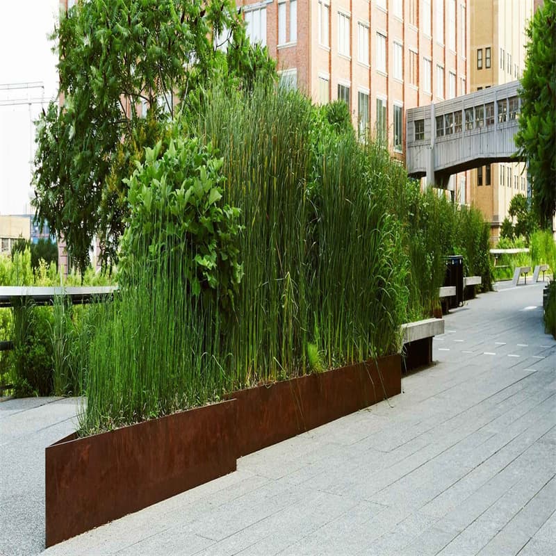High Quality Corten Steel Garden Gate Wholesale