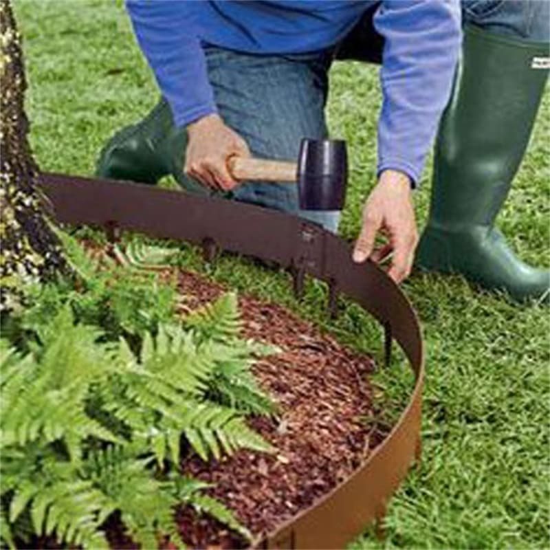 Customized Garden Metal Edging Ideas