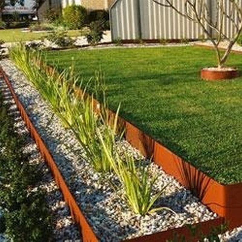 Customized Steel Garden Edging Ideas