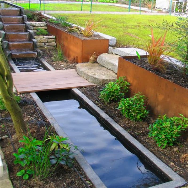 Modern Patio Edging Design