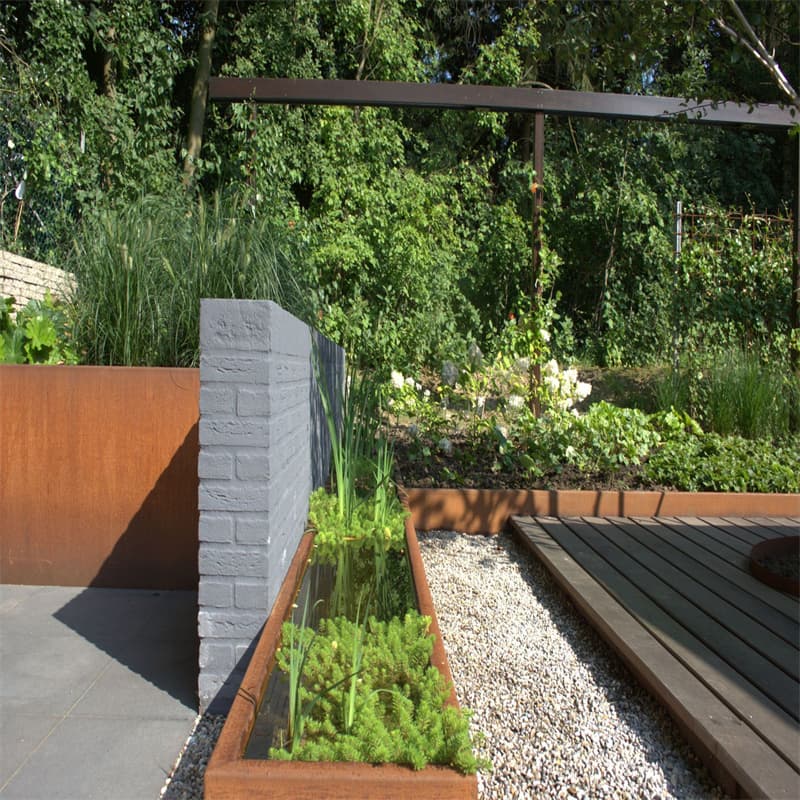 Customized Garden Metal Edging Design