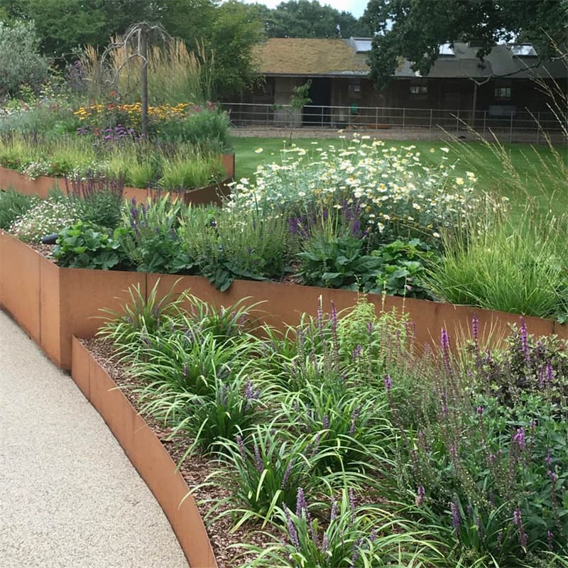 Customized Garden Metal Edging Design